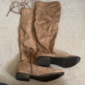 A New Day Tan Knee High Boots